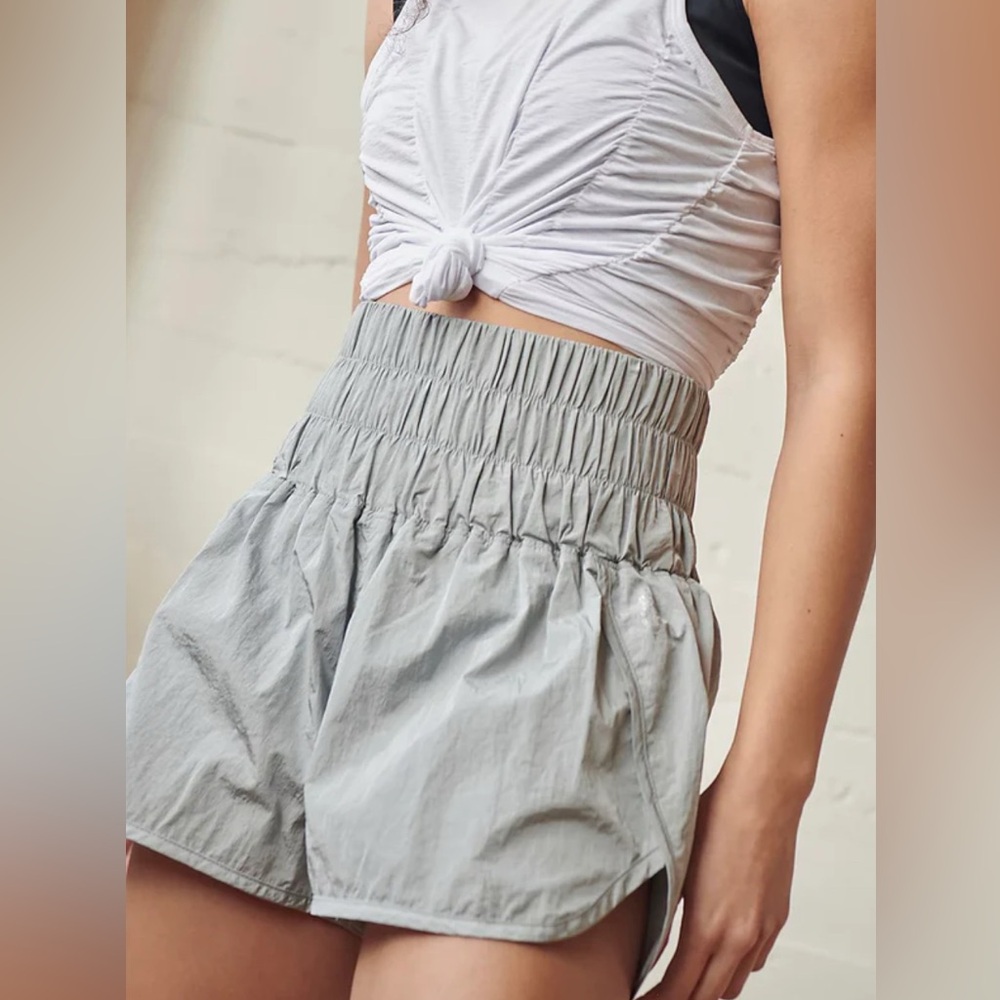 FP Movement Way Home Shorts in Grey Sz Small